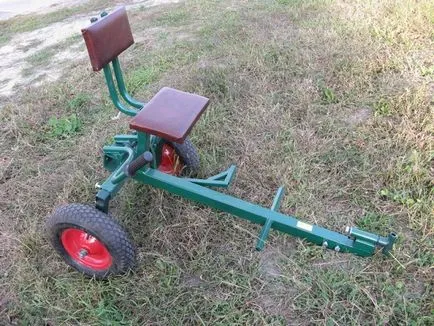 Cum de a face propriile mâini în spatele tractorului