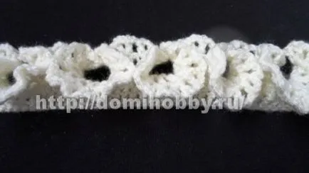 Cum să tricot volanele