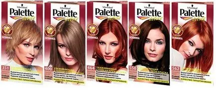 Paleta de culori toate nuanțele de păr din paleta rece, ton maro si blond (rece) Paleta de culori toate nuanțele de păr din paleta rece, ton maro si blond
