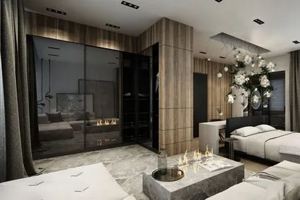 Decorarea pereții unui copac - fotografie soluțiilor de proiectare neobișnuite