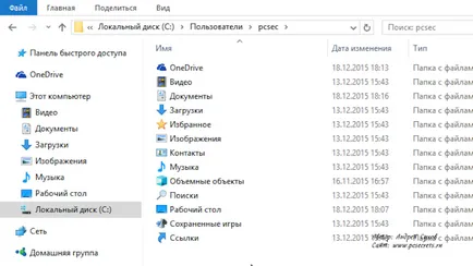 Ce fel de fișiere dosar
