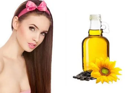 Ulei de floarea-soarelui pentru comentarii păr