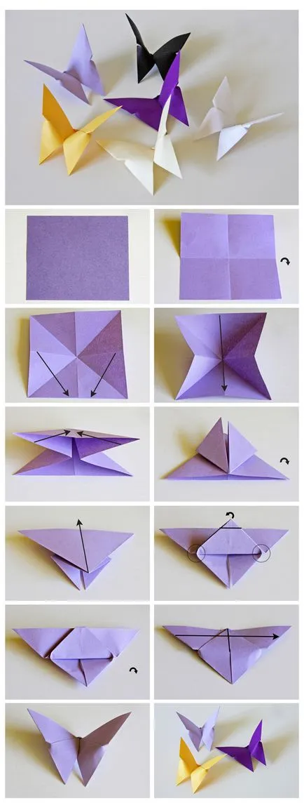 Cum de a face origami pentru copii Cum de a face origami pentru copii