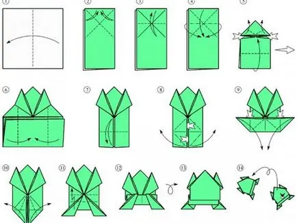 Cum de a face origami pentru copii Cum de a face origami pentru copii