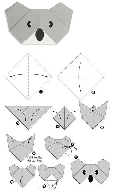 Cum de a face origami pentru copii