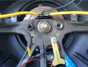Un volan încălzit cu mâinile