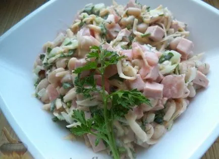 Salata cu sunca branza de rosii Salata cu sunca branza de rosii