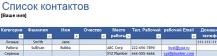 Ce este o bază de date în Excel