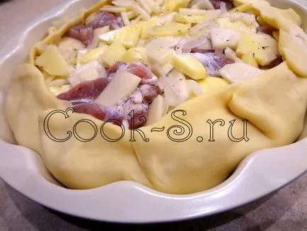 plăcinte tătară cu carne și cartofi plăcinte tătară cu carne și cartofi