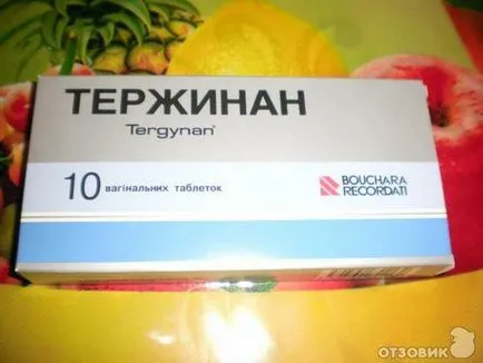pastile care Terzhinan