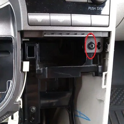 Scoaterea radio toyota