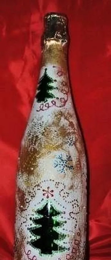 Designul sticlei cu mâinile