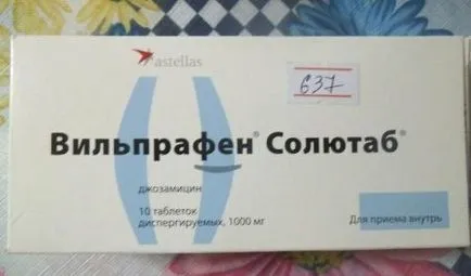 Vilprafen soljutab de la ceea ce