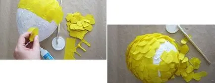 Pinata cu mâinile lor pentru vacanță