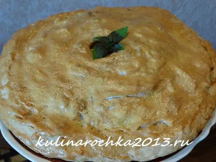 Plăcintă cu pește și cartofi - găti delicioase, frumos și confortabil! (Pie cu pește și cartofi) Plăcintă cu pește și cartofi - găti delicioase, frumos și confortabil!