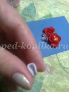 flori de porțelan rece master-class