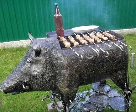 Cum de a construi un grătar la cabana