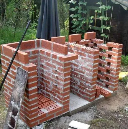 Cum de a construi un grătar la cabana