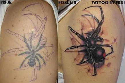 10 Exemple de modul de a corecta un tatuaj a eșuat