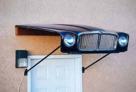 10 obiecte originale ale interiorului, creat din piese auto vechi