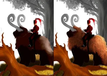 Etapele 8 pentru a crea modelul în Photoshop (figura) Etapele 8 pentru a crea modelul în Photoshop
