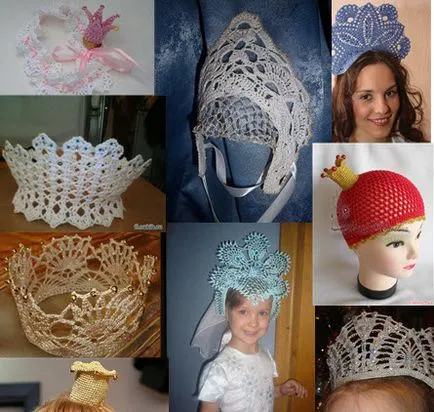 7 coroana simplă și spectaculos pentru fete printesa!