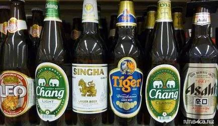 Alcoolul în Thailanda - rom Thai, whisky, bere, băuturi alcoolice revizuire a Thailandei