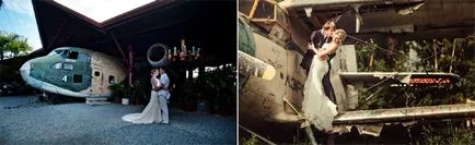 Aviation nunta - idei si scenarii de design, rochii de tineri casatoriti, codul vestimentar pentru oaspeți,