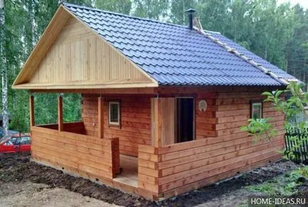 Baie în țară cu propriile mâini