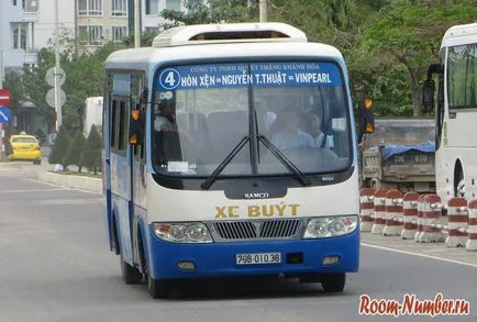 Autobuzele din Nha Trang