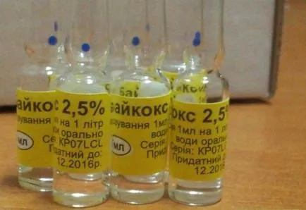 instrucțiuni Baykoks de utilizare pentru puii și păsările adulte (baykoks) Baykoks instrucțiunile de utilizare pentru puii și păsările adulte