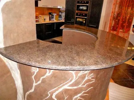 Contorul de bar cu mâinile sale cu privire la alegerea materialelor la producție (foto) (bar cu mâinile lor bucătărie foto) Contorul de bar cu mâinile sale cu privire la alegerea materialelor de producție (foto)
