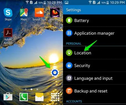 Cum se dezactivează funcția de geotagging pe Android (locație) Cum se dezactivează funcția de geotagging pe Android