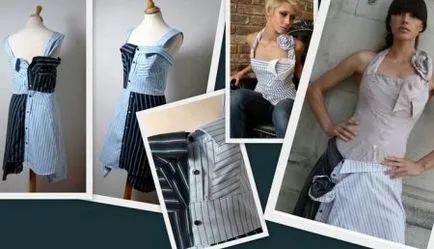 Rochii din resturi de materiale cu mâinile lor în concurs acasă-a făcut și originale, frumoase, idei