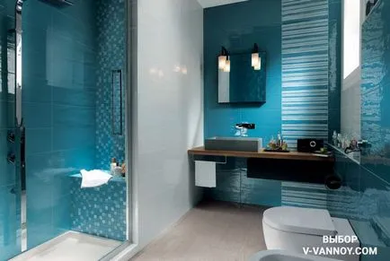 Placi pentru baie - 100 fotografie design interior realist (gresie pentru baie de design fotografie) Dale pentru baie - 100 fotografie design interior realist