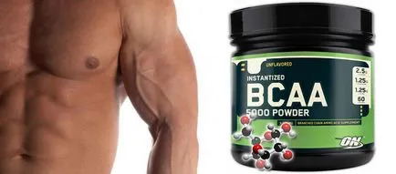 BCAA ca asumarea, primind în special