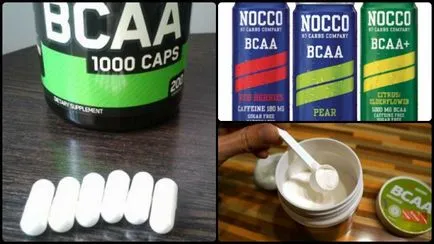 BCAA cum să ia, în ce scop și cu ce