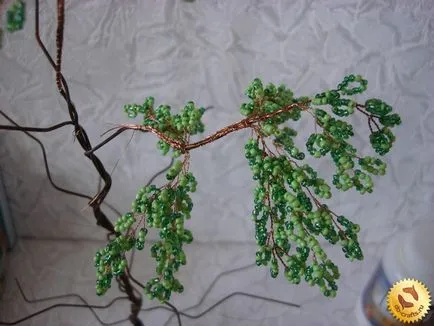 Birch cu margele pas cu pas fotografie maestru de clasă pentru începători, cu propriile lor mâini