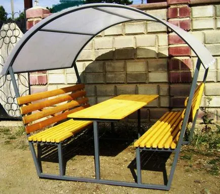 Pavilioane din policarbonat cu propriile mâini Secretele design robust, de la profesioniști