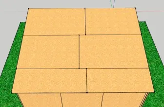 Bungalou cu desenul lor mâini
