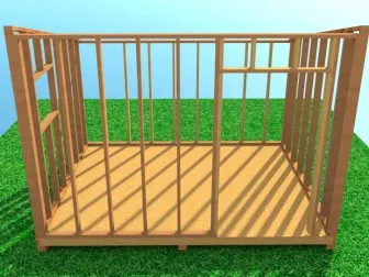Bungalou cu desenul lor mâini