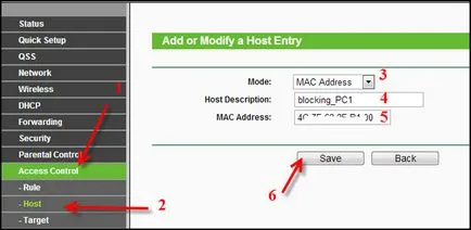 Blocarea site-ului folosind un router