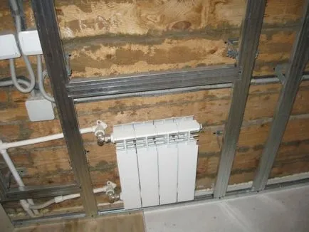 repararea rapidă sau gips-carton lipit de perete
