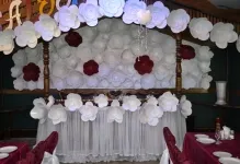 flori mari de hârtie pentru a decora sala cu clearance-ul mâinile, pampoane volumul său și master-class (hârtie) flori mari de hârtie pentru a decora sala cu clearance-ul mâinile, pampoane volumul său și master-class