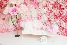 flori mari de hârtie pentru a decora sala cu clearance-ul mâinile, pampoane volumul său și master-class (flori mari de hârtie pentru a decora sala) flori mari de hârtie pentru a decora sala cu clearance-ul mâinile, pampoane volumul său și master-class