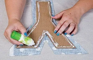 Scrisori din carton, jucării și meserii (modul de a face scrisori din carton cu litere clasa lor mâini master în interior) Scrisori din carton, jucării și meserii