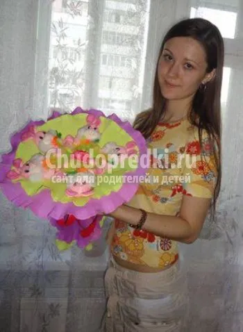 Buchet de jucării cu propriile lor mâini 2