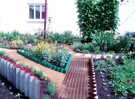 Bordure paturi de bandă alegere, producție, instalare (paturi) Bordure paturi de bandă de selecție, fabricare, instalare