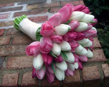 buchet de mireasa din lalele