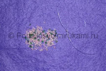 Salbă din margele cu mâinile pentru începători (lor) Salbă din margele cu mâinile pentru incepatori